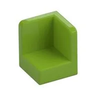 Panel 1 x 1 x 1 Corner, Lime