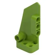 Technic Panel Fairing # 4 Small Smooth Long, Side B, Lime