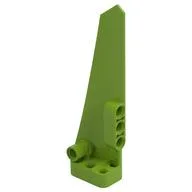 Technic Panel Fairing #6 Long Smooth, Side B, Lime