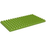 Duplo Plate 8 x 16, Lime