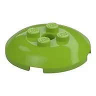 Dish 4 x 4 with 4 Studs, Lime