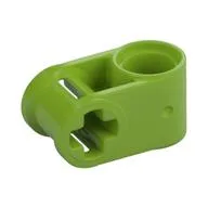 Technic Axle and Pin Connector Perpendicular, Lime