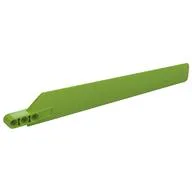 Rotor Blade 3 x 19 with 3 Holes, Lime