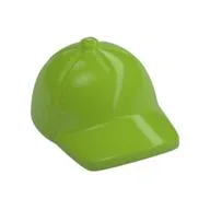 Headwear Accessory Hat with Small Pin, Cap, Lime