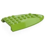 Aircraft Fuselage Curved Aft Section 6 x 10 Top, Lime