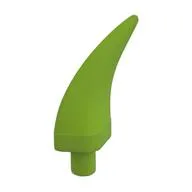 Animal Body Part, Barb / Claw / Tooth / Talon / Horn, Medium, Lime