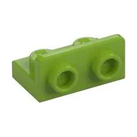 Bracket 1 x 2 - 1 x 2 Inverted, Lime