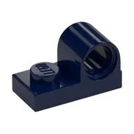Plate Special 1 x 2 with Pin Hole on Top, Dark Blue