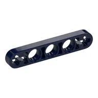 Technic Beam 1 x 5 Thin with Axle Holes on Ends, Dark Blue