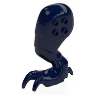 Animal, Dragon Leg Left with Black Pin, Dark Blue