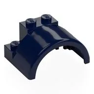 Wheel Arch 4 x 3 x 1 2/3, Dark Blue