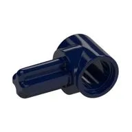Technic Pin Connector Hub with 1 Axle, Dark Blue