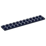 Plate 2 x 12, Dark Blue