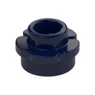 Plant, Flower, Plate Round 1 x 1 with 5 Petals, Dark Blue