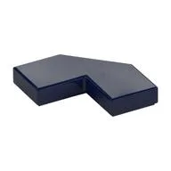 Tile Special 2 x 2 Corner with Cut Corner - Facet, Dark Blue
