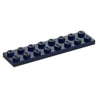 Plate 2 x 8, Dark Blue