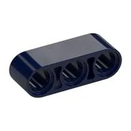Technic Beam 1 x 3 Thick, Dark Blue