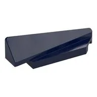 Brick Wedged, Sloped 1 x 5 x 1 1/3 Right, Dark Blue