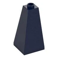Brick Sloped 75° 2 x 2 x 3 Double Convex, Dark Blue