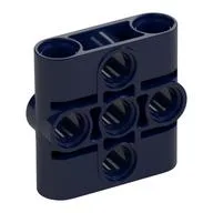 Technic Connector Beam 3 x 3, Dark Blue