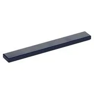 Tile 1 x 8 with Groove, Dark Blue