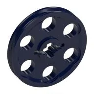 Technic Wedge Belt Wheel [aka Pulley], Dark Blue