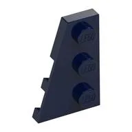 Wedge Plate 3 x 2 Left, Dark Blue