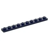 Plate 1 x 10, Dark Blue