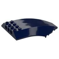 Windscreen 10 x 6 x 2 Curved, Dark Blue