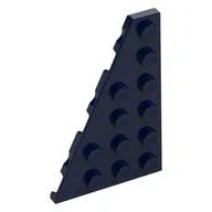 Wedge Plate 6 x 4 Left, Dark Blue