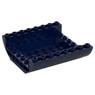 Brick Curved Inverted 8 x 8 x 2 Double, Dark Blue