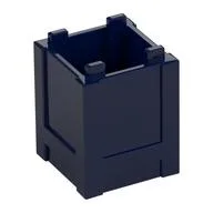 Container Box 2 x 2 x 2 - Top Opening, Dark Blue