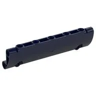 Technic Panel Curved 11 x 3 with 2 Pin Holes through Panel Surface, Dark Blue