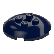 Dish 4 x 4 with 4 Studs, Dark Blue