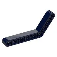 Technic Beam 1 x 9 Bent (6 - 4) Thick, Dark Blue