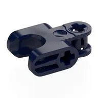 Technic Axle Connector 2 x 3 with Ball Socket, Closed Sides, Dark Blue