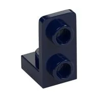 Bracket 1 x 1 - 1 x 2 Inverted, Dark Blue