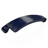 Technic Panel Curved 3 x 9 x 2 Tapered, Right, Dark Blue