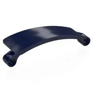 Technic Panel Curved 3 x 9 x 2 Tapered, Left, Dark Blue