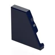 Wedge Tile 2 x 2 Right, Dark Blue