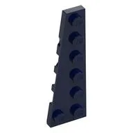 Wedge Plate 6 x 2 Left, Dark Blue