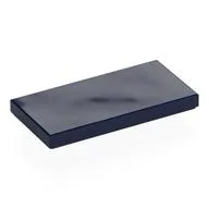 Tile 2 x 4 with Groove, Dark Blue