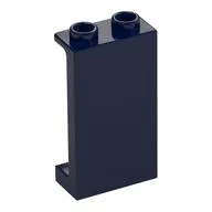 Panel 1 x 2 x 3 [Side Supports / Hollow Studs], Dark Blue