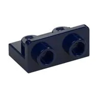 Bracket 1 x 2 - 1 x 2 Inverted, Dark Blue