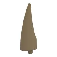 Animal Body Part, Barb / Claw / Tooth / Talon / Horn, Large, Dark Tan