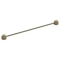 String with End Studs 11L Overall, Dark Tan