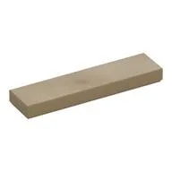 Tile 1 x 4 with Groove, Dark Tan