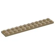 Plate 2 x 12, Dark Tan