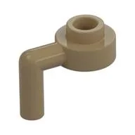 Plate Special Round 1 x 1 with Vertical Bar, Dark Tan