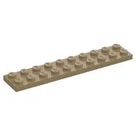 Plate 2 x 10, Dark Tan